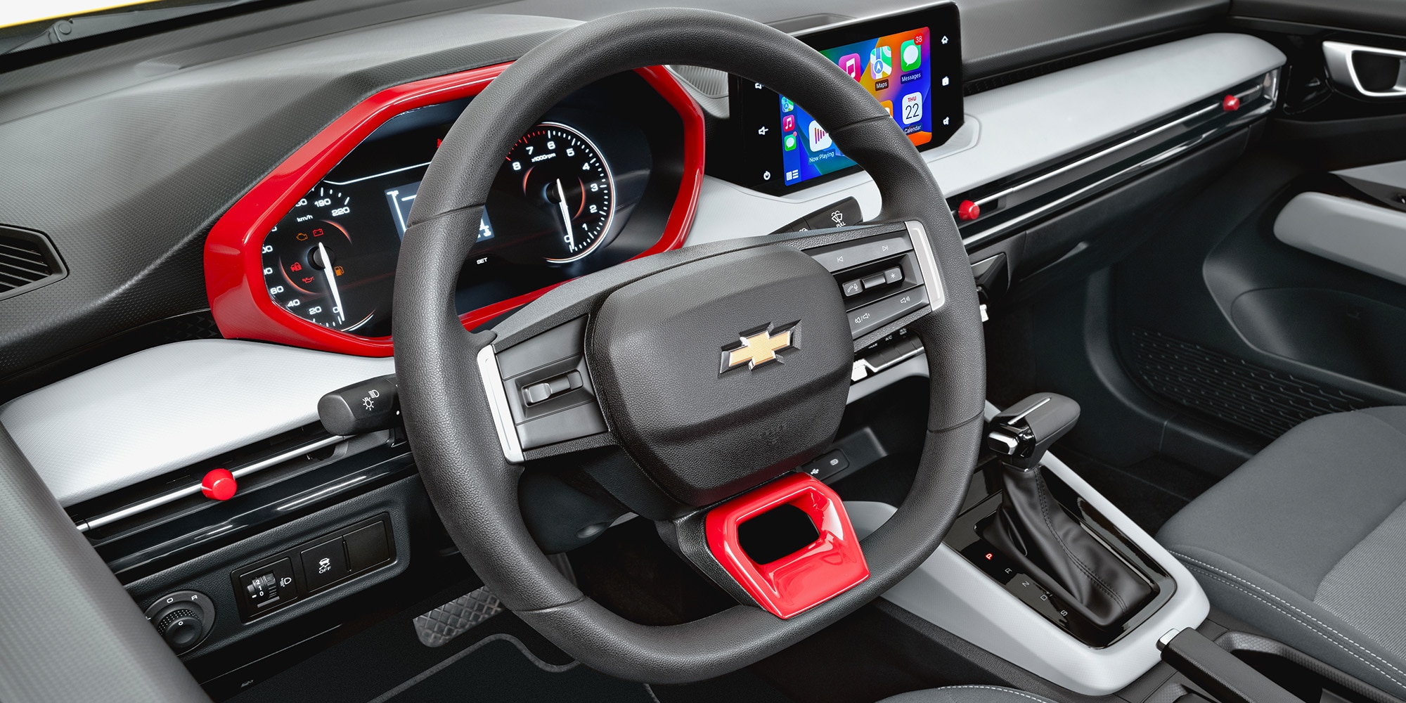Accesorios funcionales para el interior de tu nuevo Chevrolet Hatchback  Aveo 2025