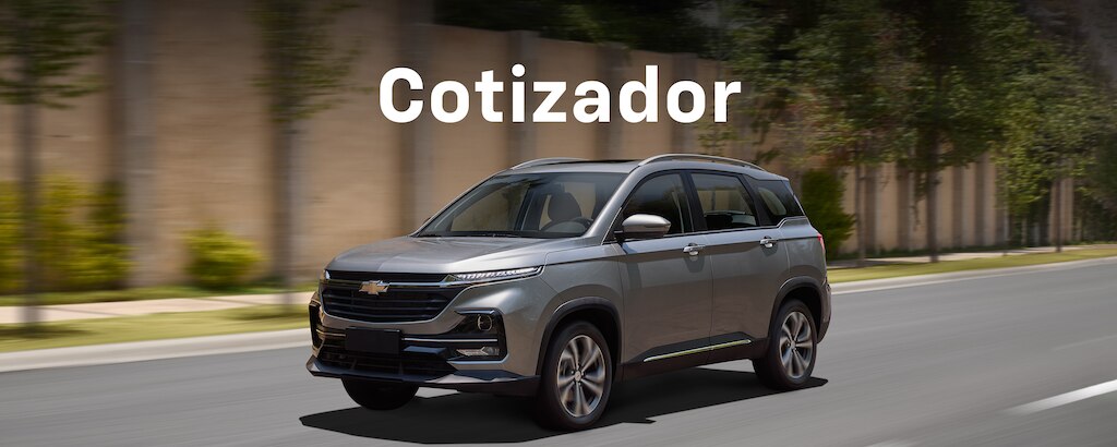 SUV Chevrolet Captiva 2025, tu camioneta familiar con faros de halógeno, barras de techo y rines en aluminio de 18 pulgadas